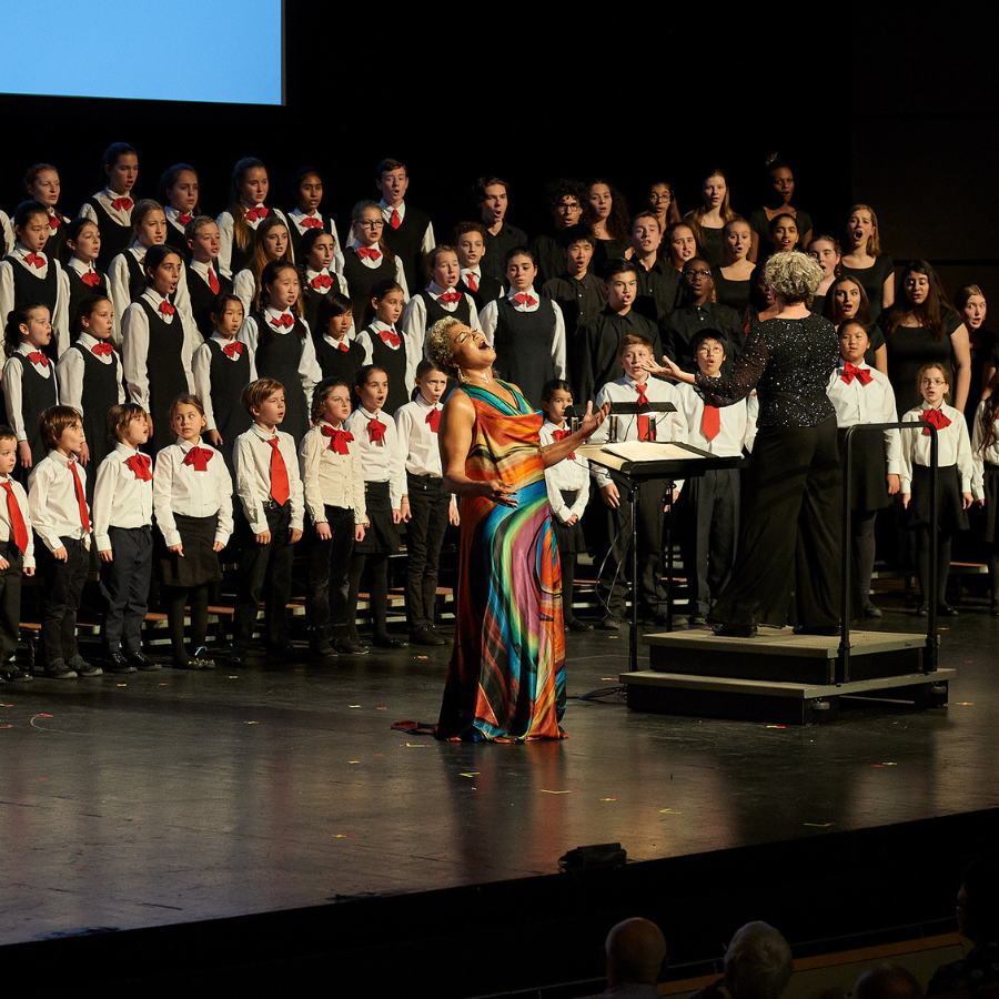 Canadian Children’s Opera Company performing.